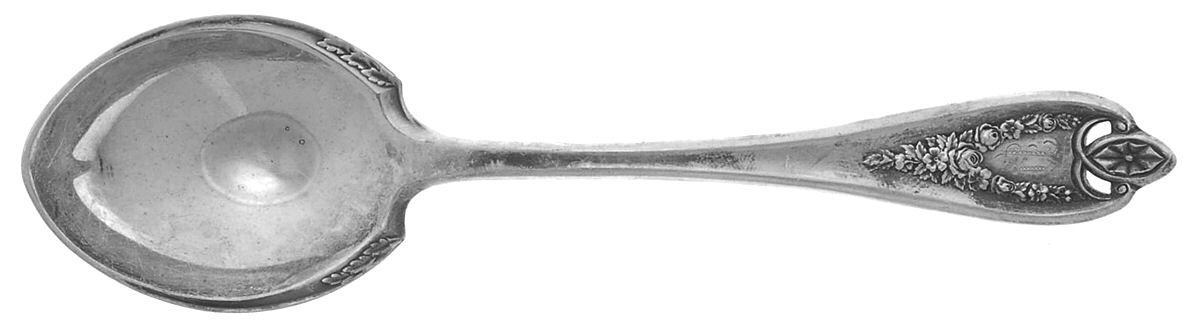 Old Colony (Silverplate, 1911, Monograms) Sugar Spoon by International Silver-1