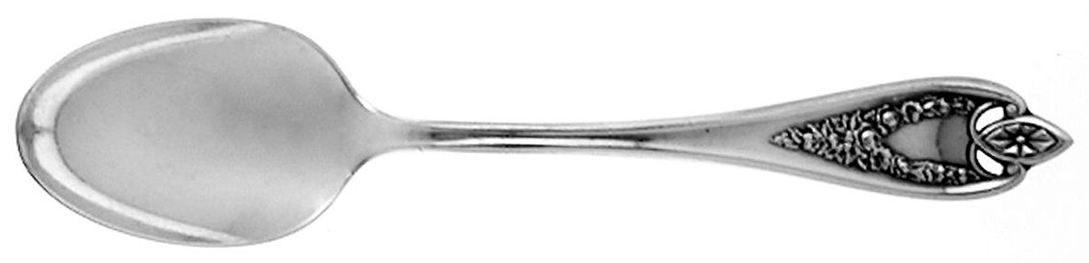 Old Colony (Silverplate, 1911, Monograms) Five O'Clock Teaspoon by International Silver-1