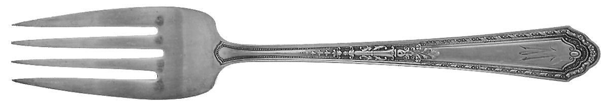 Romance (Silverplate, 1925, Monograms) Individual Salad Fork by International Silver-1