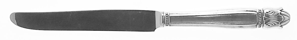 Danish Princess (Silverplate, 1938, Monograms) Hollow Handle Youth Knife by International Silver-1