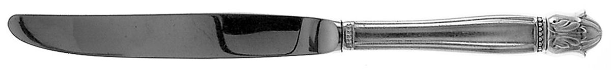 Danish Princess (Silverplate, 1938, Monograms) Modern Hollow Knife by International Silver-1