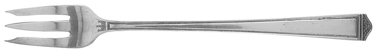 Anniversary (Silverplate, 1923, Monograms) Cocktail/Seafood Fork by International Silver-1