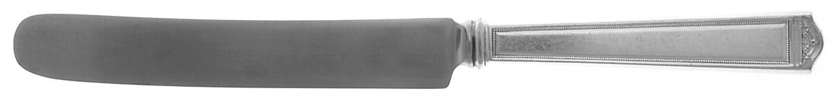 Anniversary (Silverplate, 1923, Monograms) Knife-Old French/Hollow by International Silver-1