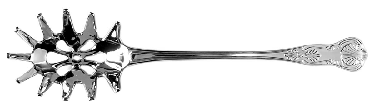 Kings (Silverplate, Giftware) Solid Pasta Server by International Silver-1