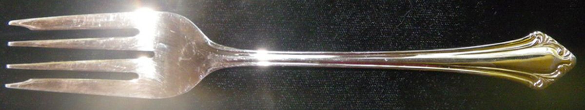 INS254 (GOLD ELECTROPLATE) Individual Salad Fork by International Silver-1