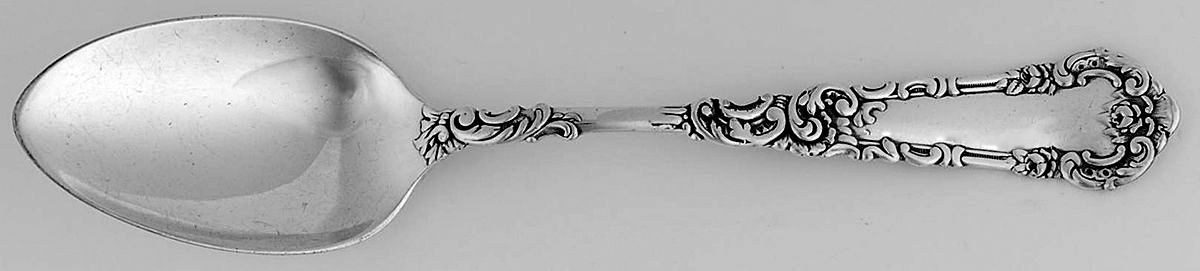 Yale I (Silverplate, 1894, Monograms) Place/Oval Soup Spoon by International Silver-1