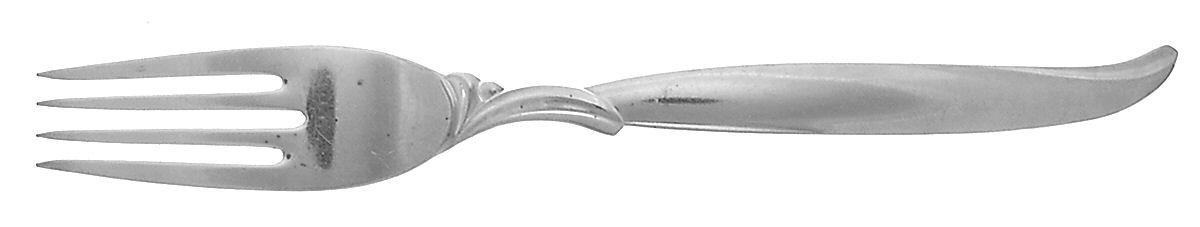 Flair (Silverplate, Gold Accent) Fork by International Silver-1