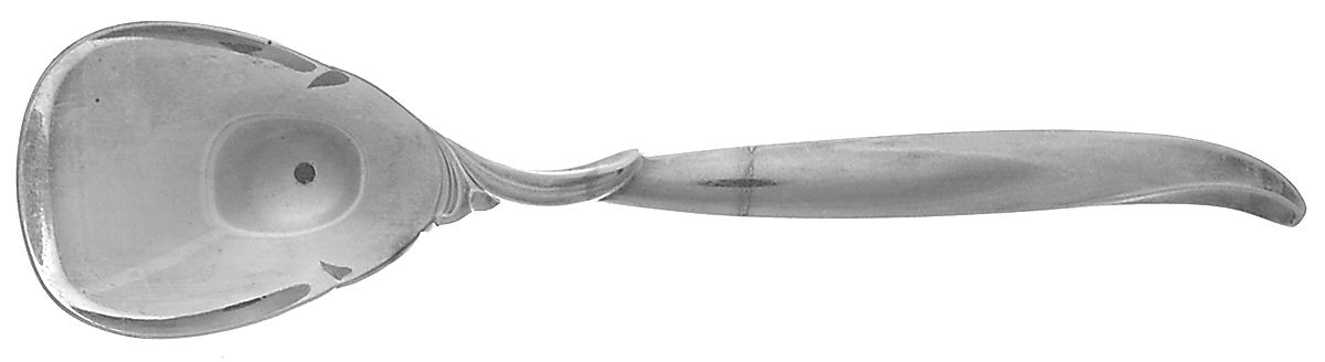 Flair (Silverplate, Gold Accent) Sugar Spoon by International Silver-1