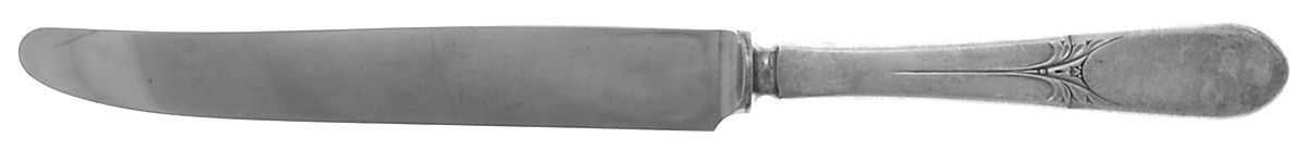 Sylvia (Silverplate, 1934, Monograms) New French Solid Knife by International Silver-1