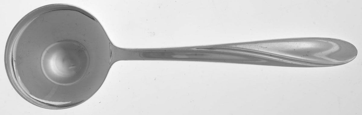 INS306 (SILVERPLATE) Round Bowl Soup Spoon (Cream Soup) by International Silver-1