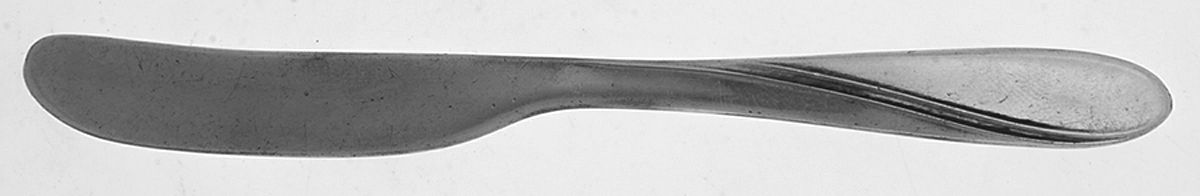 INS306 (SILVERPLATE) Flat Handle Butter Spreader by International Silver-1