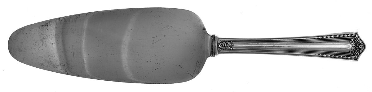 Chesterfield (Sterling, 1914) Pie Server with Silverplate Blade by International Silver-1