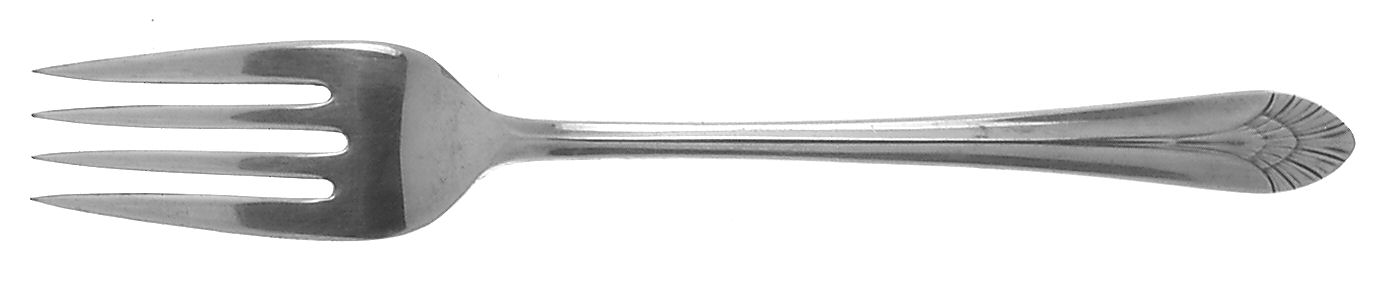 Manhattan (Silverplate, 1951, Monograms) Individual Salad Fork by International Silver-1