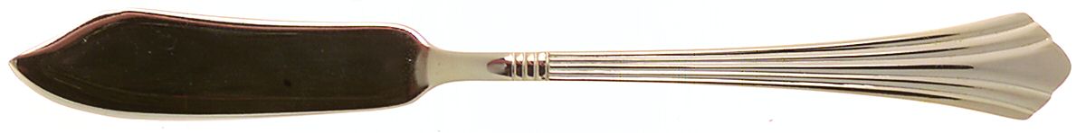 Gold Geneva (Gold Electroplate) Flat Handle Master Butter Knife by International Silver-1