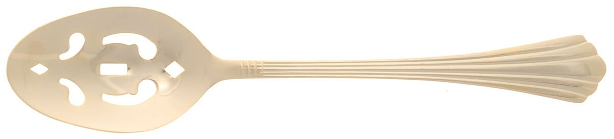 Gold Geneva (Gold Electroplate) Pierced Tablespoon (Serving Spoon) by International Silver-1
