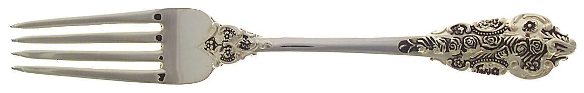 Golden Grand Antique (Gold Electroplate) Fork by International Silver-1