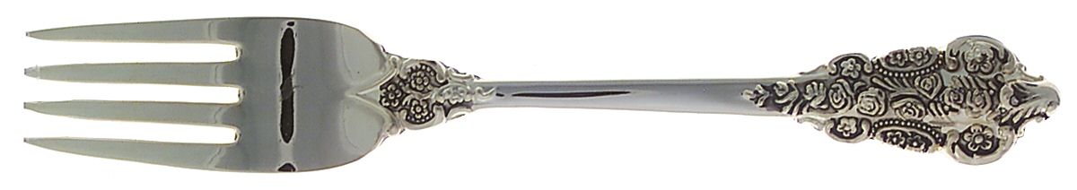 Golden Grand Antique (Gold Electroplate) Individual Salad Fork by International Silver-1