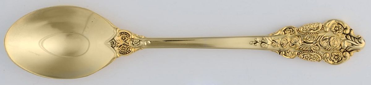 Golden Grand Antique (Gold Electroplate) Teaspoon by International Silver-1