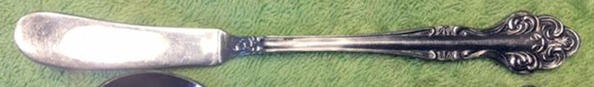 INS307 (STAINLESS) Flat Handle Master Butter Knife by International Silver-1