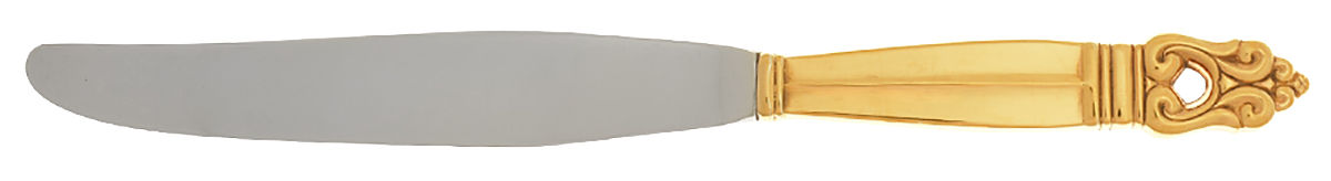 Royal Danish-Gold Vermeil (Sterling) Modern Hollow Knife by International Silver-1