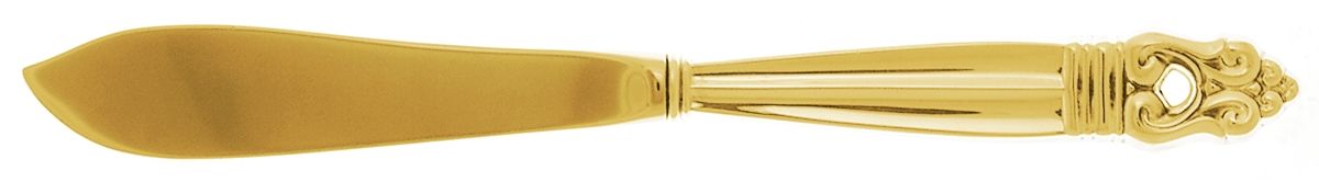 Royal Danish-Gold Vermeil (Sterling) Hollow Handle Master Butter Knife by International Silver-1