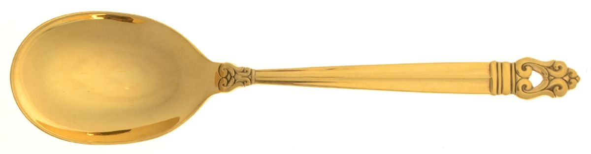 Royal Danish-Gold Vermeil (Sterling) Sugar Spoon by International Silver-1