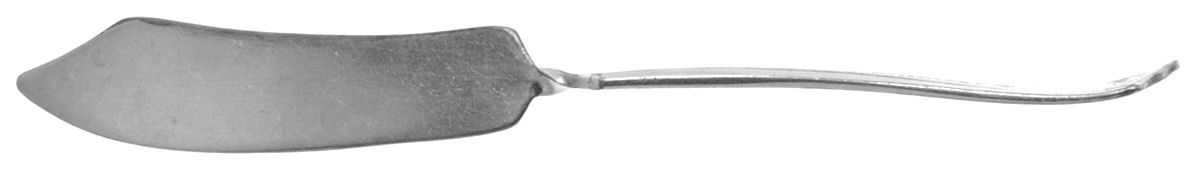 INS311 (SILVERPLATE) Flat Twisted Handle Master Butter Knife by International Silver-1