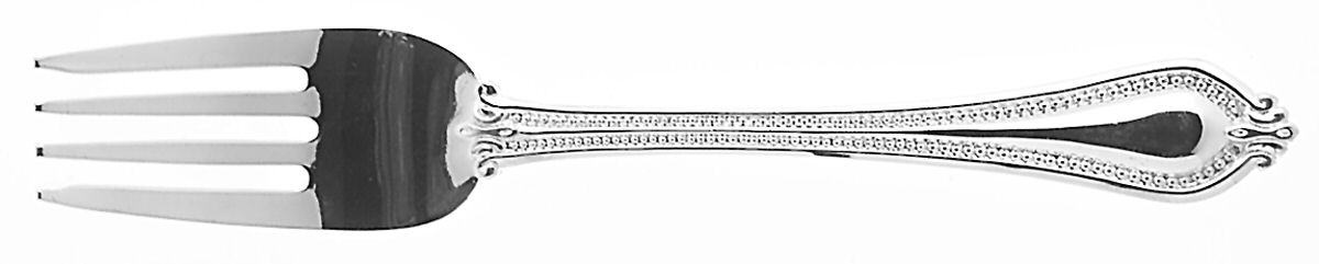 Yorkshire Bead (Silverplate) Individual Salad Fork by International Silver-1
