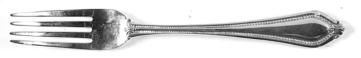 Yorkshire Bead (Silverplate) Fork by International Silver-1