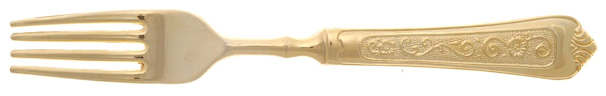 INS315 (GOLD ELECTROPLATE) Fork by International Silver-1