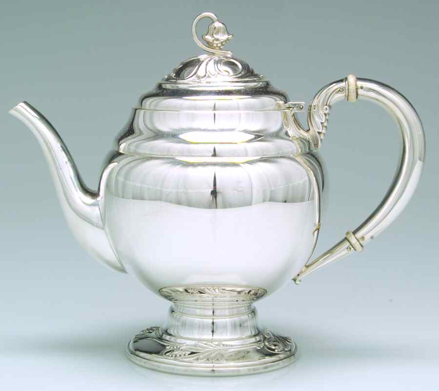 Spring Glory (Sterling, Hollow, C369) Teapot by International Silver-1