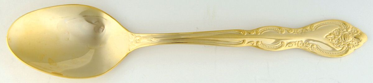 San Marcos (Gold Electroplate) Tablespoon (Serving Spoon) by International Silver-1