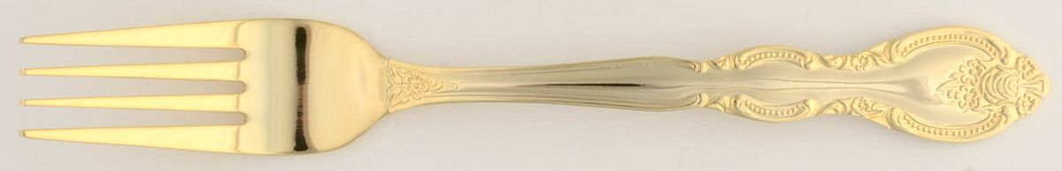 San Marcos (Gold Electroplate) Fork by International Silver-1
