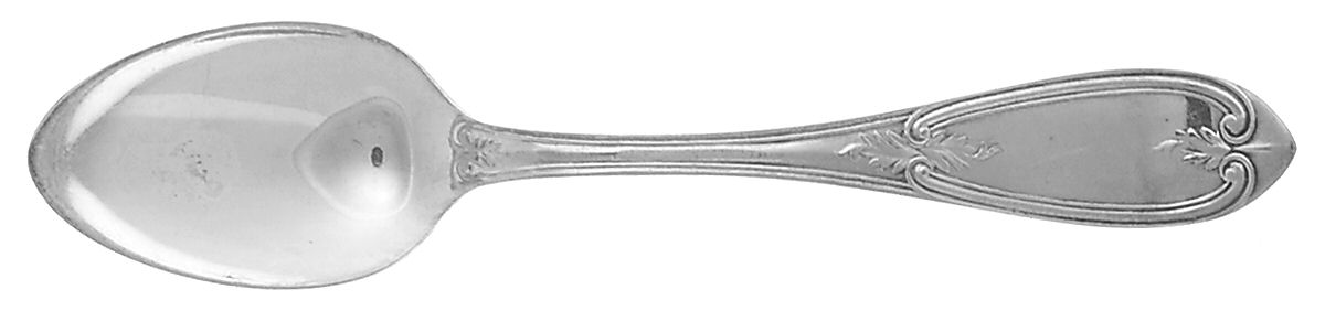 Olive (Silverplate, 1848, Monograms) Teaspoon by International Silver-1