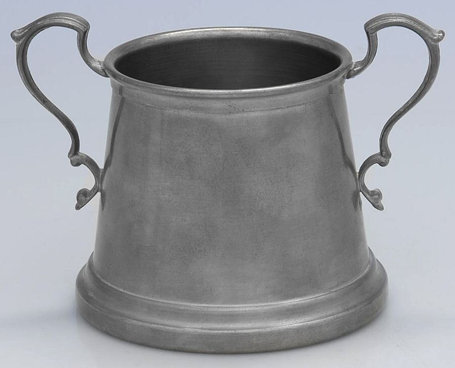 27803 (Pewter, Hollowware) Sugar Bowl No Lid by International Silver-1