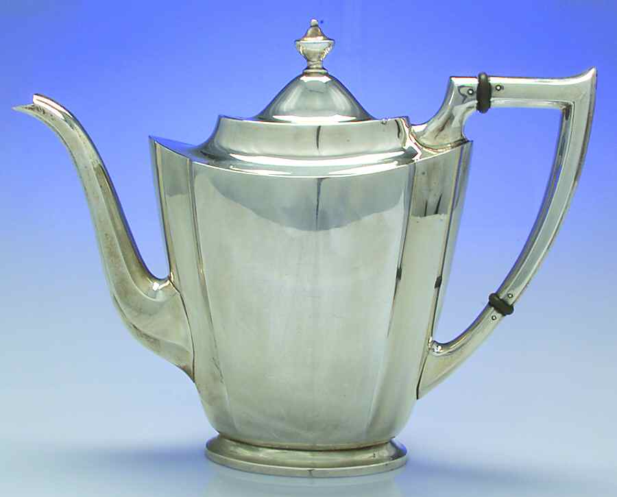 C306 (Sterling, Hollowware) Coffee Pot by International Silver-1
