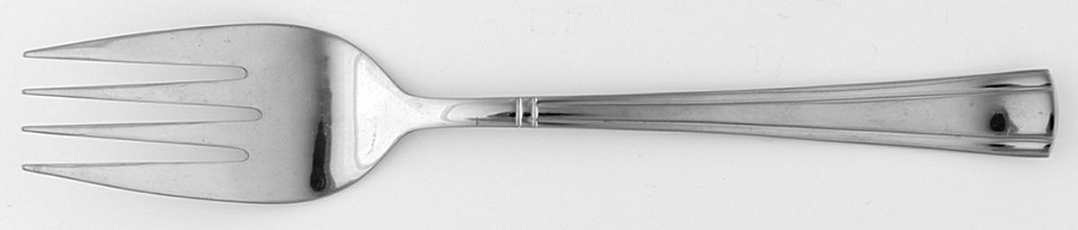 INS330 (STAINLESS) Medium Solid Cold Meat Serving Fork by International Silver-1