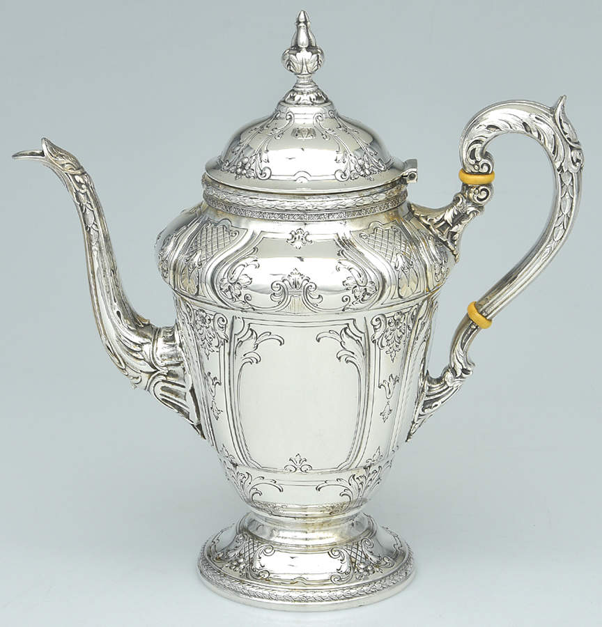 WC513 (Sterling, Hollowware) Teapot by International Silver-1