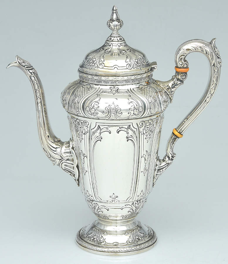 WC513 (Sterling, Hollowware) Coffee Pot by International Silver-1