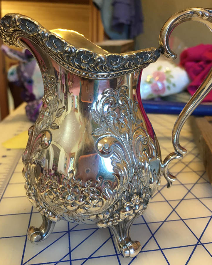 7066 (Silverplate, Hollowware) Creamer by International Silver-1