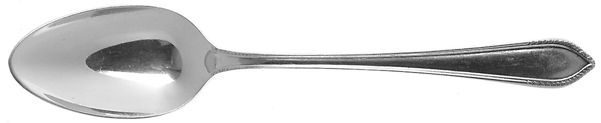 Georgic (Silverplate, 1938, Monograms) Teaspoon by International Silver-1