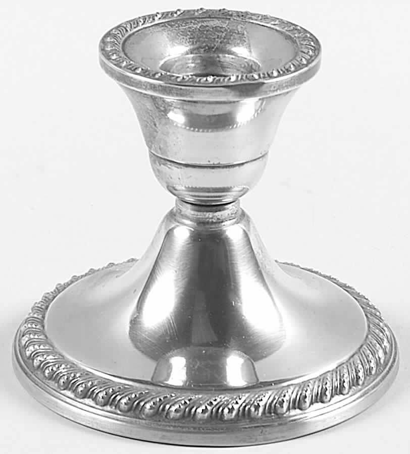 1901 (Sterling, Hollowware) Weighted Candleholder by International Silver-1