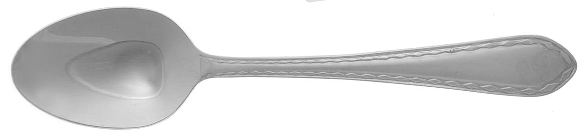 Diamond Antique Pearl (Stainless) Place/Oval Soup Spoon by International Silver-1