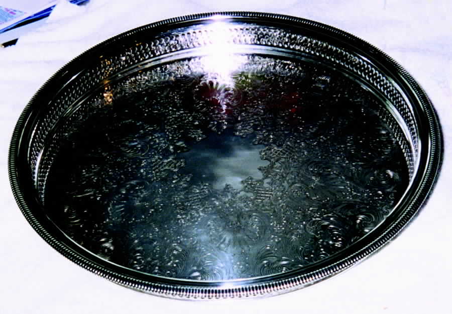 4272 (Silverplate, Hollowware) 15" Gallery Tray by International Silver-1