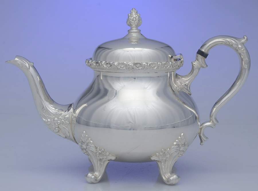 3201 (Silverplate, Hollowware) Teapot by International Silver-1