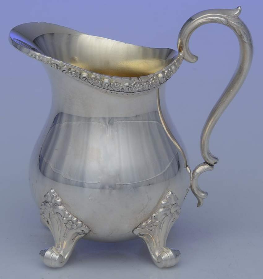 3201 (Silverplate, Hollowware) Creamer by International Silver-1