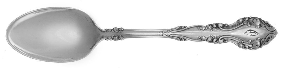 New Century (Silverplate, 1898, Monograms) Demitasse Spoon by International Silver-1