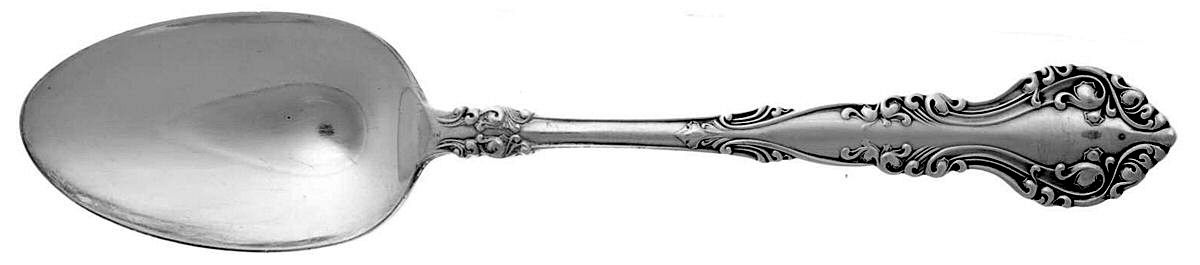 New Century (Silverplate, 1898, Monograms) Tablespoon (Serving Spoon) by International Silver-1