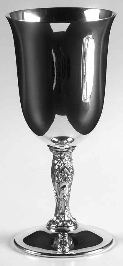 395 (Silverplate, Hollowware) Water Goblet by International Silver-1