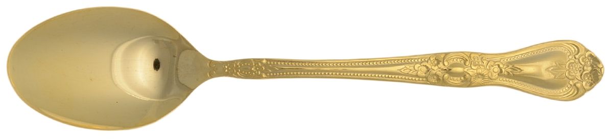 Summer Rose (Gold Electroplate) Teaspoon by International Silver-1
